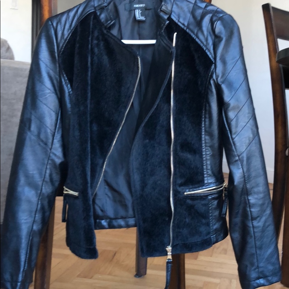 Forever 21 leather jacket